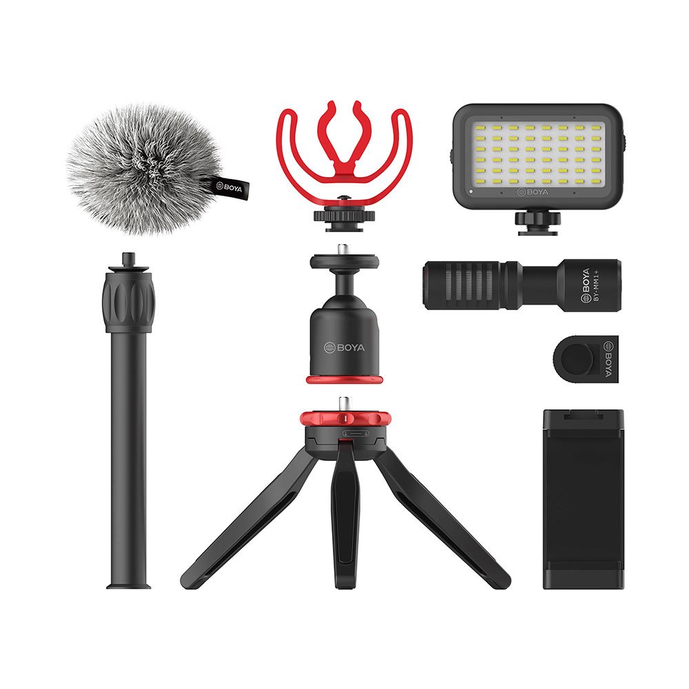 BOYA-BY-VG350.jpg BY-VG350 Kit de video para smartphone con reflector "BOYA" - Imagen 1