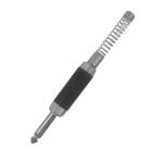 CC337 CONECTOR Plug mono 6.3mm metal con resorte "SOUNDKING"