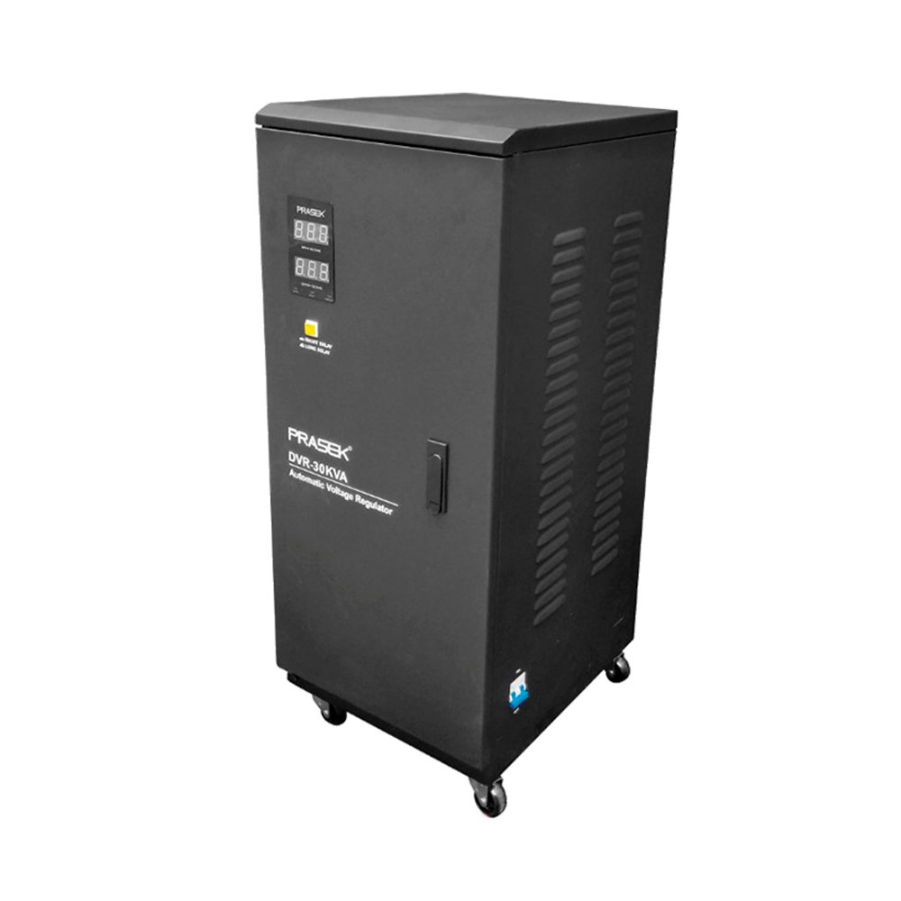 DVR-30KVA DVR-30KVA Estabilizador servomotor con pantalla digital 30000W"PRASEK - Imagen 1