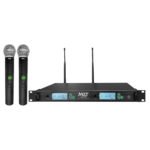 MXT-U999 Micrófono doble de mano UHF "MXT"