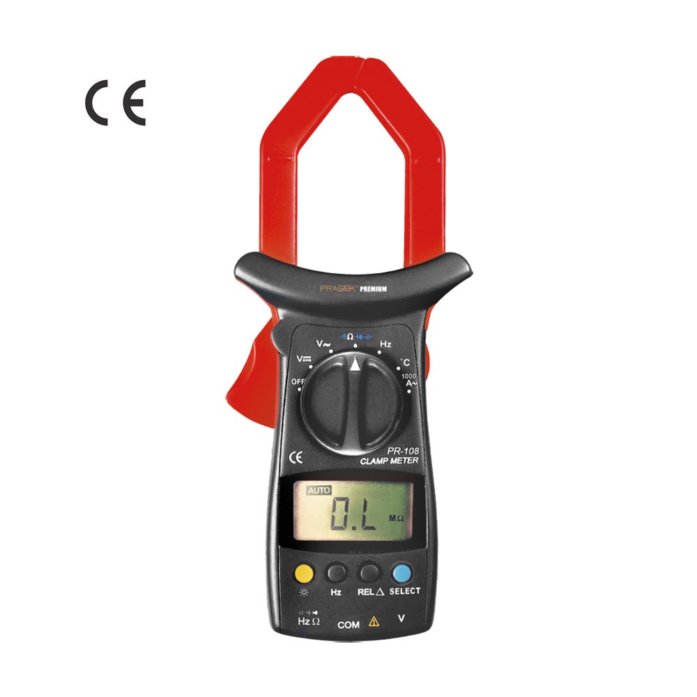 PR-108 PR-108 Pinza amperimétrica digital "PRASEK PREMIUM" - Imagen 1