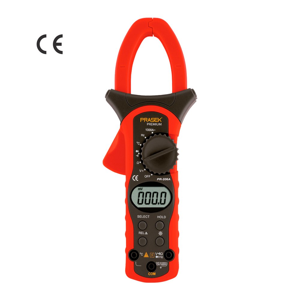 PR-206A PR-206A Pinza amperimétrica digital "PRASEK PREMIUM" - Imagen 1