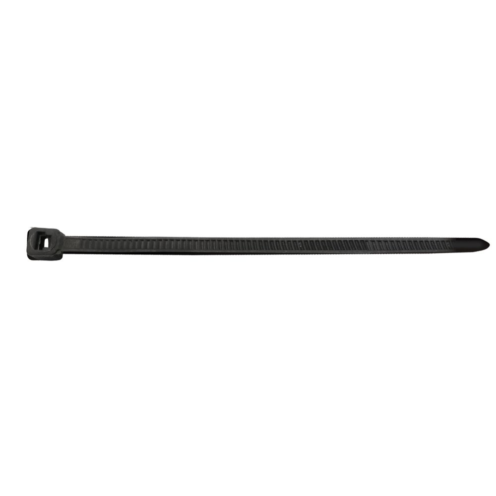 PR-6108 100B PR-6108/100B CINTILLOS 10CM NEGRO 3*100MM (100 Unid.) "PRASEK" - Imagen 1