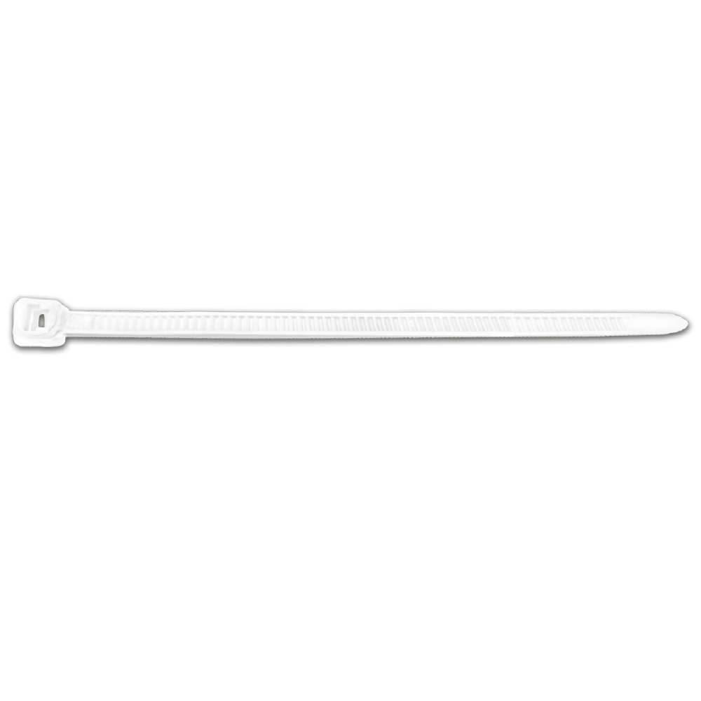 PR-6108 200W PR-6108/200W CINTILLOS 20CM BLANCO 3*200MM (100 Unid.) "PRASEK" - Imagen 1