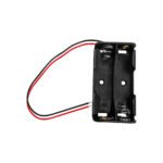 PR-9102BK PORTA PILA X 2 AA NEGRO "PRASEK"
