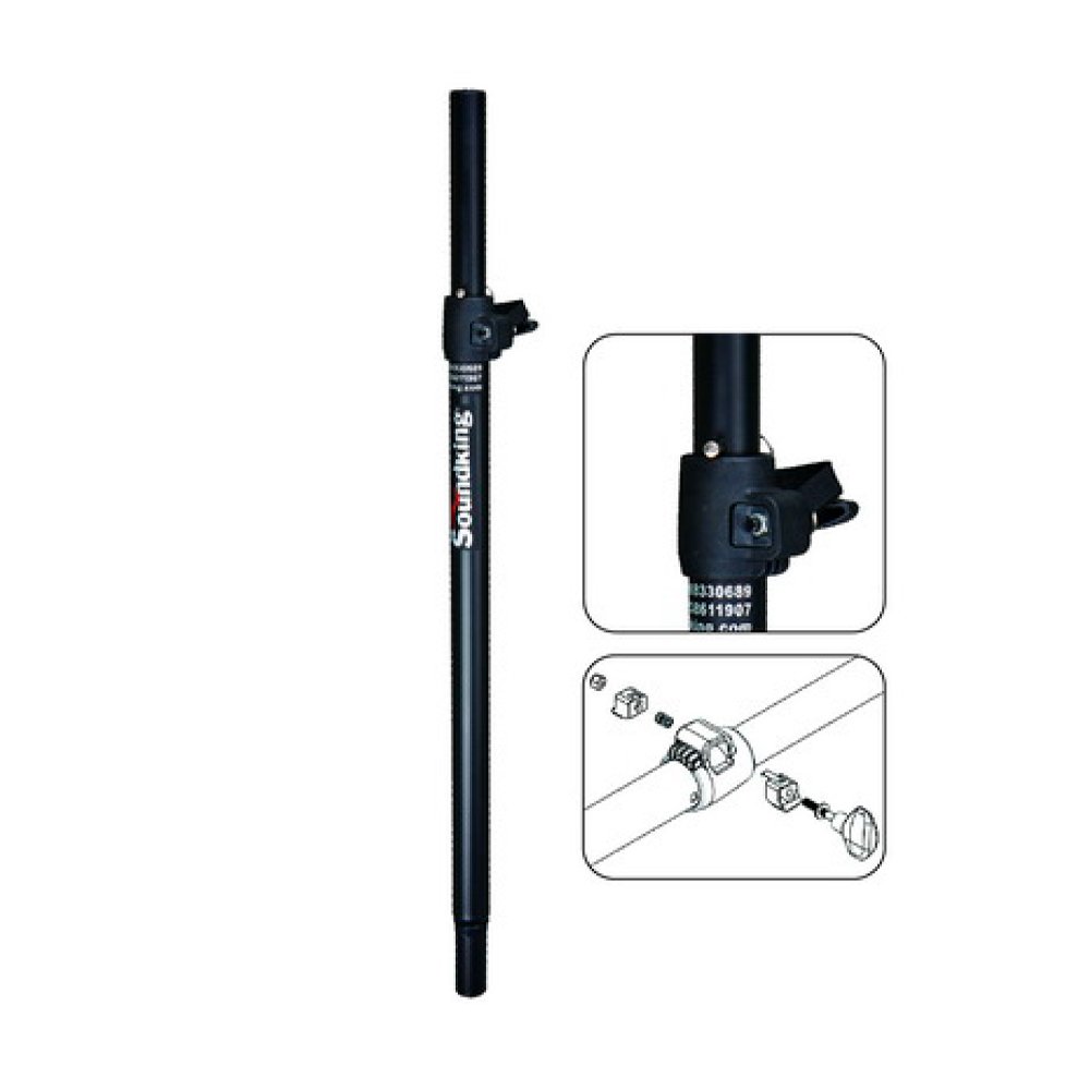 SB312 SB312 PEDESTAL PARA CAJA ACUSTICA ALTURA: 860-1260MM / CAPACIDAD DE CARGA: 50KG "SOUNDKING" - Imagen 1