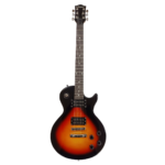 VZ-LP01AF  Guitarra eléctrica tipo LES PAUL sunburst 39" con funda "VOZZEX"