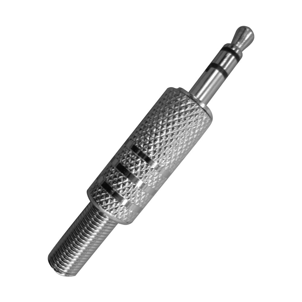 VZ-1115 VZ-1115 Conector Plug stereo 3.5mm metal niquel "VOZZEX" - Imagen 1