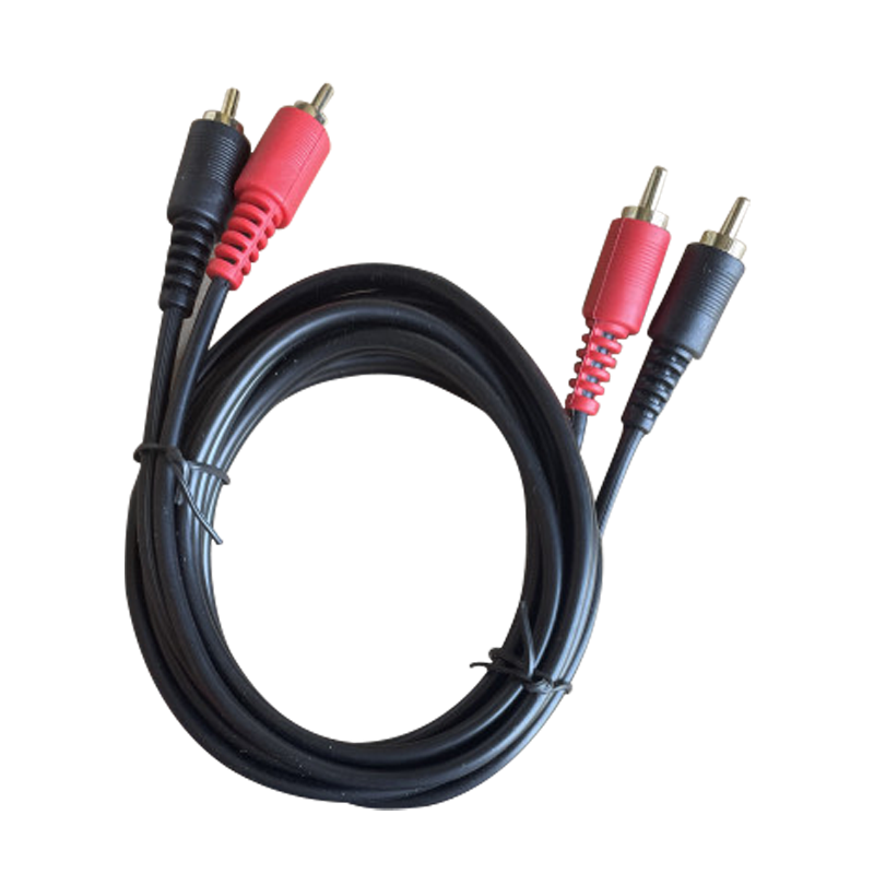 VZ-2115G-2 W VZ-2115G/2 Cable 2plug RCA/2plug RCA gold blist. 6FT "VOZZEX" - Imagen 1