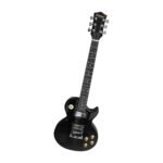 VZ-LP-01B Guitarra eléctrica T/LES PAUL negro 39" con funda "VOZZEX"