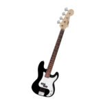 VZ-PB/BK BAJO ELECTRICO DE 4 CUERDAS 46" NEGRO C/FUNDA C/CABLE PLUG MONO A PLUG MONO C/LLAVE "VOZZEX"