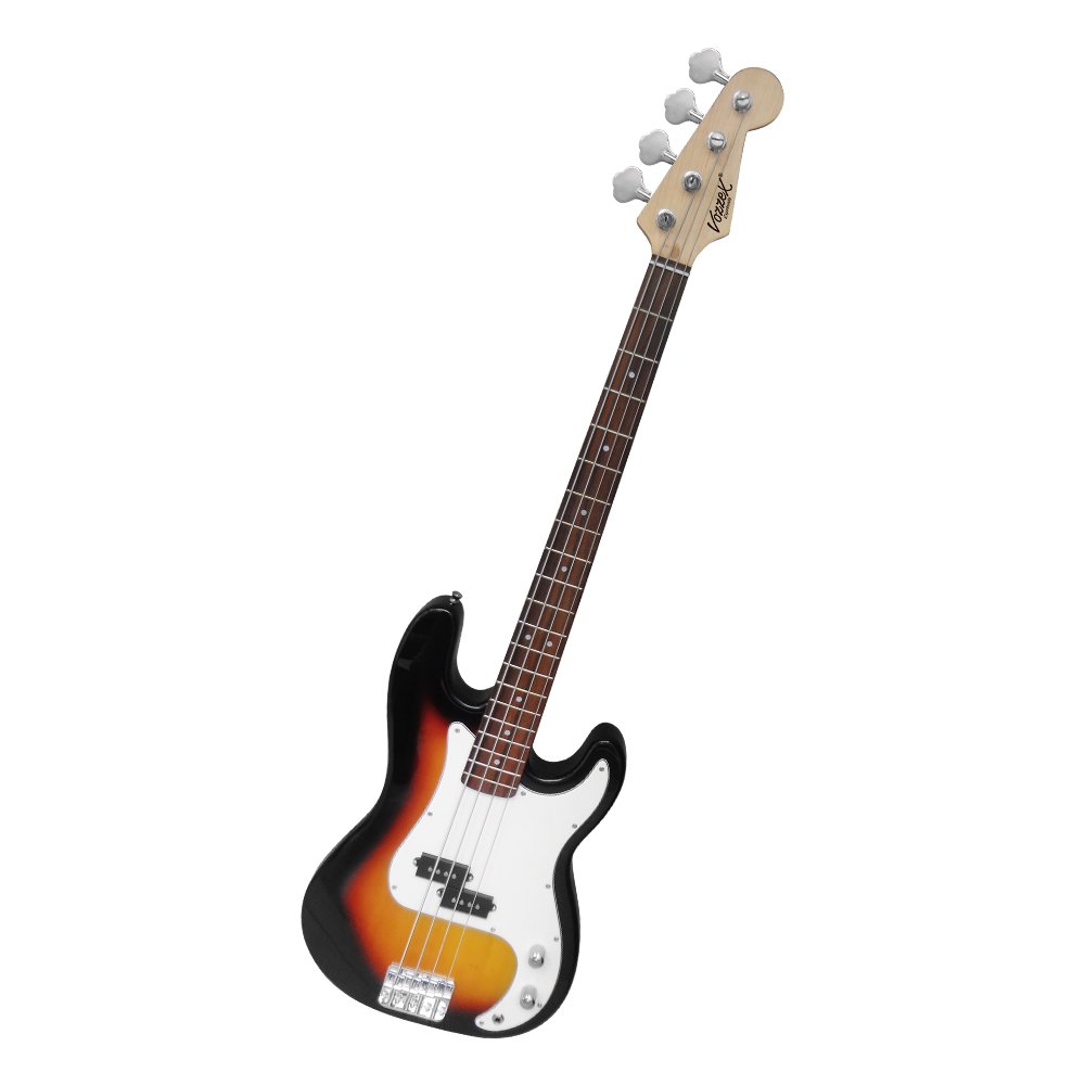 VZ-PB SB VZ-PB/SB BAJO ELECTRICO DE 4 CUERDAS 46" SUNBURST C/FUNDA C/CABLE PLUG MONO A PLUG MONO C/LLAVE "VOZZEX" - Imagen 1