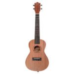 VZ-XU23-33 Ukelele Concierto 23" marrón claro con funda "VOZZEX"