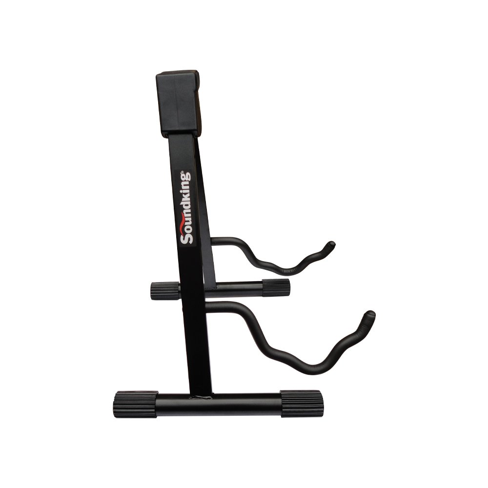 DG011B DG011B PEDESTAL PARA GUITARRA TIPO A COLOR NEGRO ALT.440MM "SOUNDKING" - Imagen 1