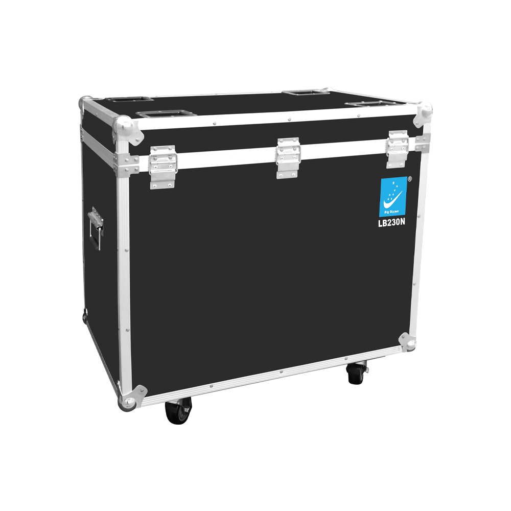 LB230NDOUBLEFLIGHTCASE LB230NDOUBLEFLIGHTCASE Racks para dos cabezas móviles LB230N "BIG DIPPER" - Imagen 1