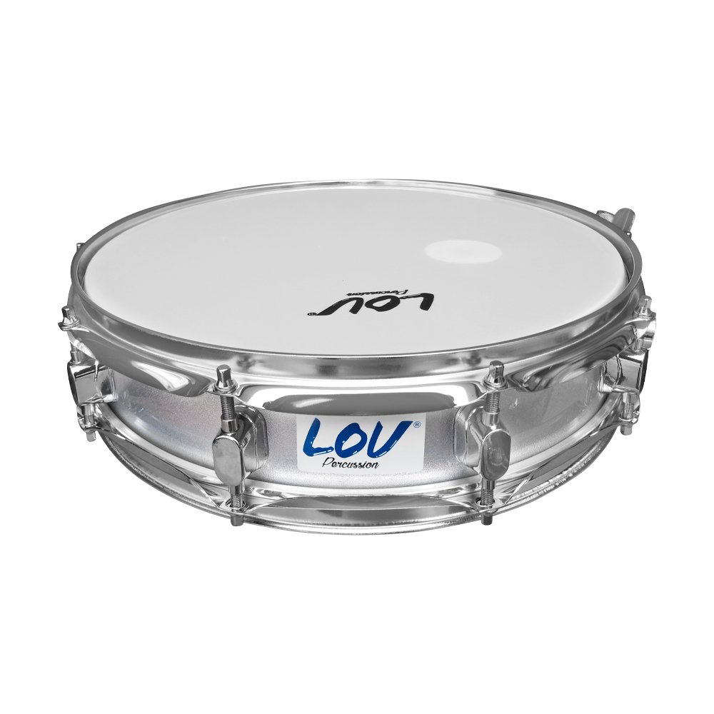 LV-SDC600D SIL(10L) LV-SDC600D/SIL(10L) Tarola 14" x 3 LASER WHITE x 10 lug "LOV" - Imagen 1