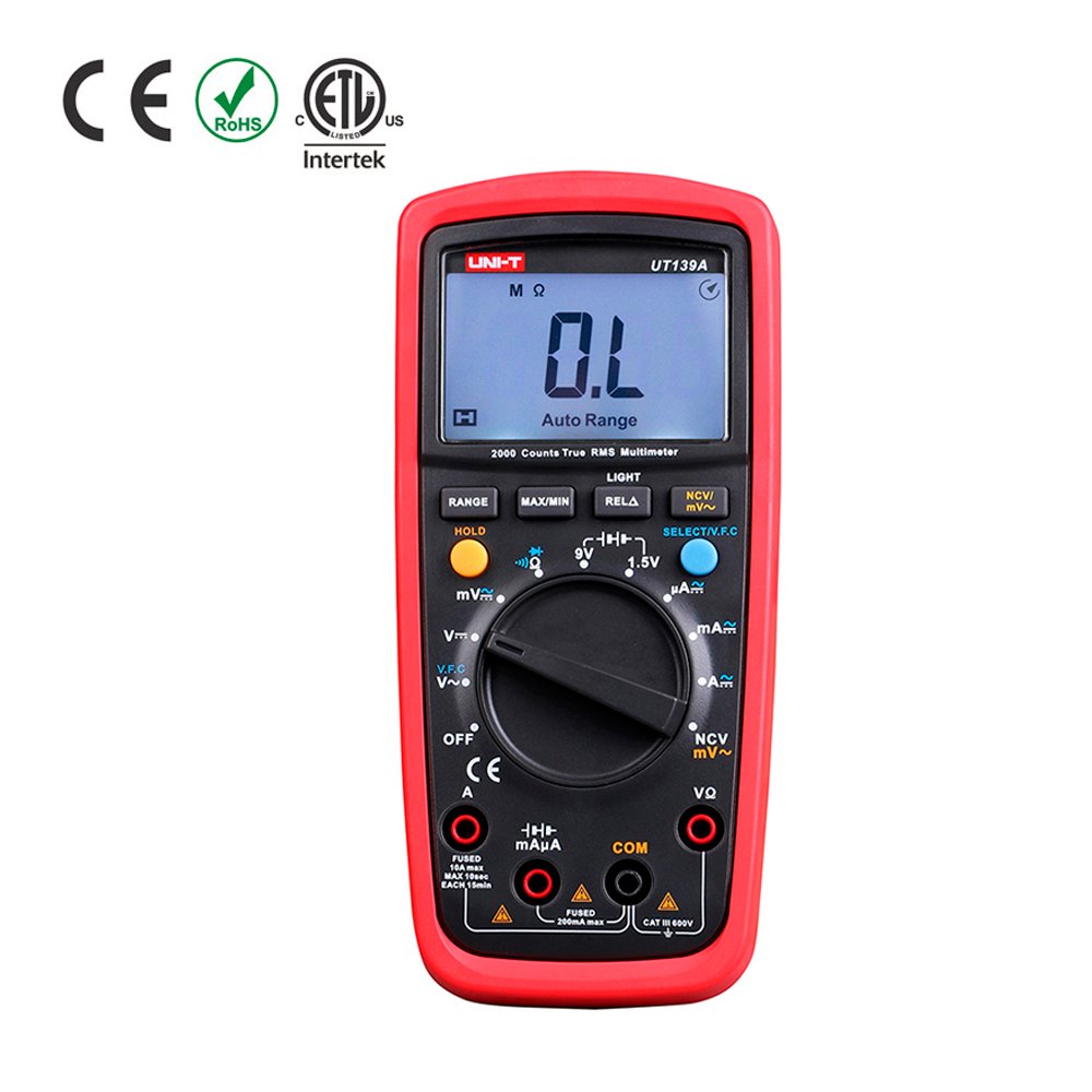 UT-139A UT-139A Multitester digital true RMS "UNI-T" - Imagen 1