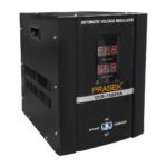 DVR-7500VA ESTABILIZADOR SERVO.C/PANTALLA DIGITAL ENTRADA 100V-250V SALIDA 220V/110V 7500W "PRASEK"