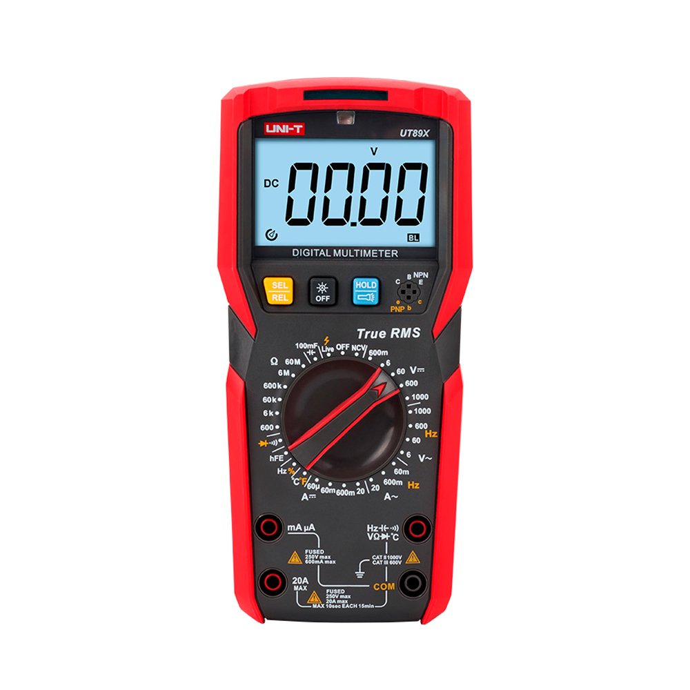 UT-89X UT-89X Multímetro digital TRUE RMS C/Temperatura "UNI-T" - Imagen 1