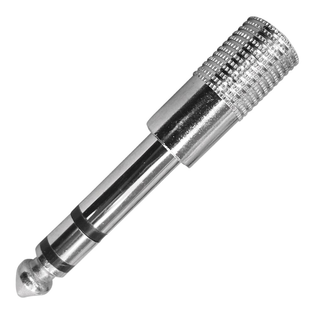 VZ-3202B VZ-3202B ADAP.JACK STER.3.5 /PLUG STER. 6.3 NICKEL "VOZZEX" - Imagen 1