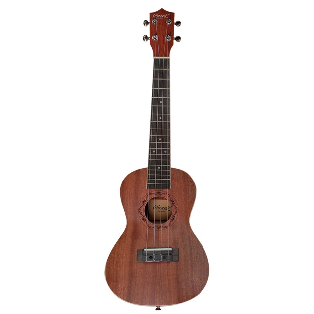 VZ-XU23-22 VZ-XU23-22 Ukelele Concierto 23" marrón oscuro con funda "VOZZEX" - Imagen 1