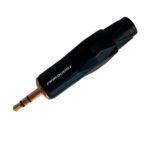 LN-159BG Conector Plug stereo (TRS dorado) 3.5mm "LN-ACOUSTICS"