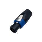 LN-4005-1(4P) CONECTOR Plug speakon de 4 pines azul "LN-ACOUSTICS" - Imagen 2