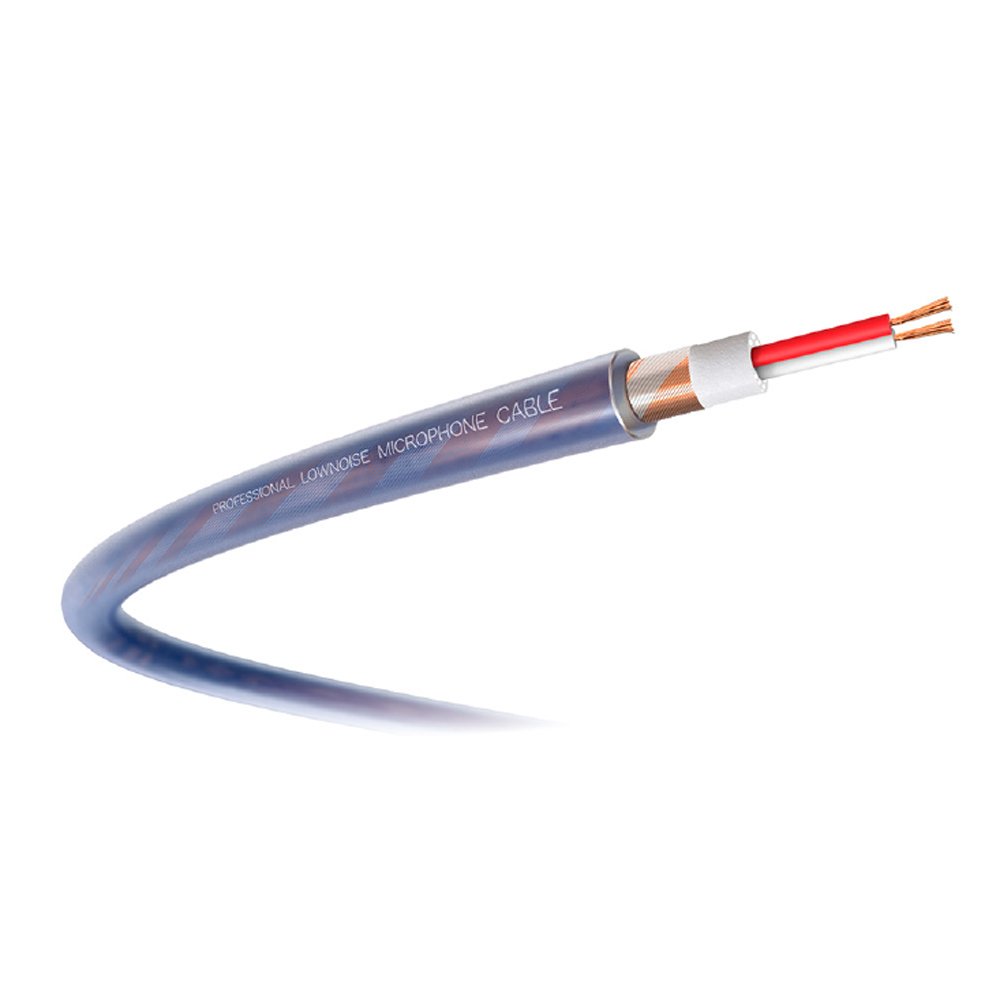 LN-CBL03-X LN-CBL03-X Cable stereo para micrófono azul 6.5mm - 100M 22AWG(0.34MM²) "LN-ACOUSTICS" - Imagen 1