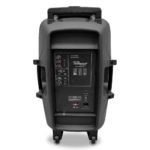PZ-2115AUN-CB CAJA ACUSTICA ACTIVA 15" C/USB, BT, BAT. FM Y C/1 MICROFONO INALAMBRICO C/LED 2000W PEAK "POTTENZA" - Imagen 3