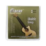 RU02 Set de cuerdas negras para ukelele "ROMEO"