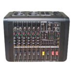 PZ-PX6/BT Consola Amplificado con Ventilador 6 canales 300W C/USB Y BT "POTTENZA PREMIUM"