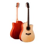 VZ-CHF4141 Guitarra acústica 41" natural con corte "VOZZEX"