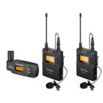 UwMic9 kit8 Sistema de micrófono inalámbrico UHF con conector USB-C con micrófono solapero "SARAMONIC"