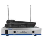 VZ-11M Micrófono inalámbrico dual manual VHF "VOZZEX"