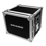 LN-8UEDHW  RACK 8U DELUXE 14" PROF. C/MANGO DE EXTENSIBLE "L&N-AUDIO"