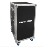 LN-ME16UW RACK P/EQUIPOS 16ES.C/MESA PLEGABLE P/CONSOLAS Y POWERS 70.30CM*52.00CM*52.50CM – "L&N-AUDIO"