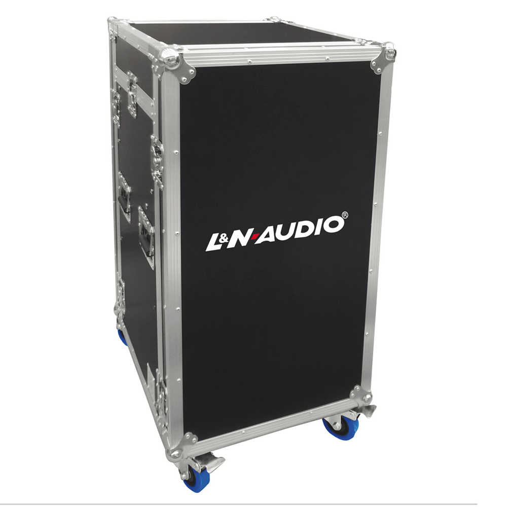 RACK LN ME16UW 1 LN-ME16UW RACK P/EQUIPOS 16ES.C/MESA PLEGABLE P/CONSOLAS Y POWERS 70.30CM*52.00CM*52.50CM – "L&N-AUDIO" - Imagen 1