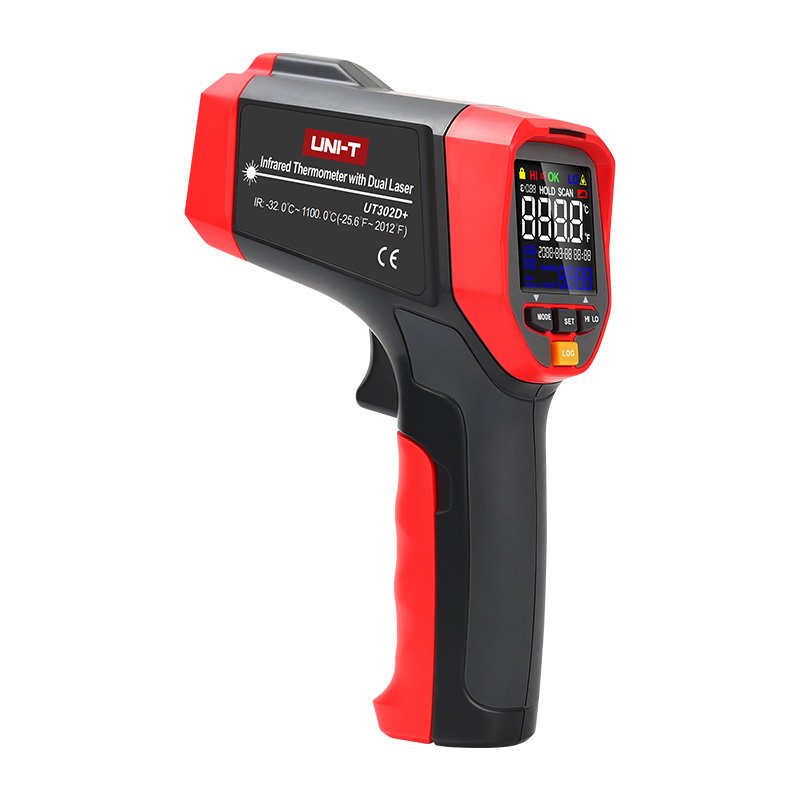 UT302D-1 UT-302D+ TERMOMETRO INFRARROJO 1100℃ C/DISPLAY D/TECNOLOGIA EBTN «UNI-T» - Imagen 1