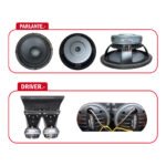 LA-210DSP LINE ARRAY ACTIVO MF 2x10" + HF 2x1.75" CELESTION C/DSP MADE IN GERMANY 1500W PEAK 130dB PEAK   C/PC REMOTE ETHERNET/LINK WATERPROOF – L&N-AUDIO - Imagen 4