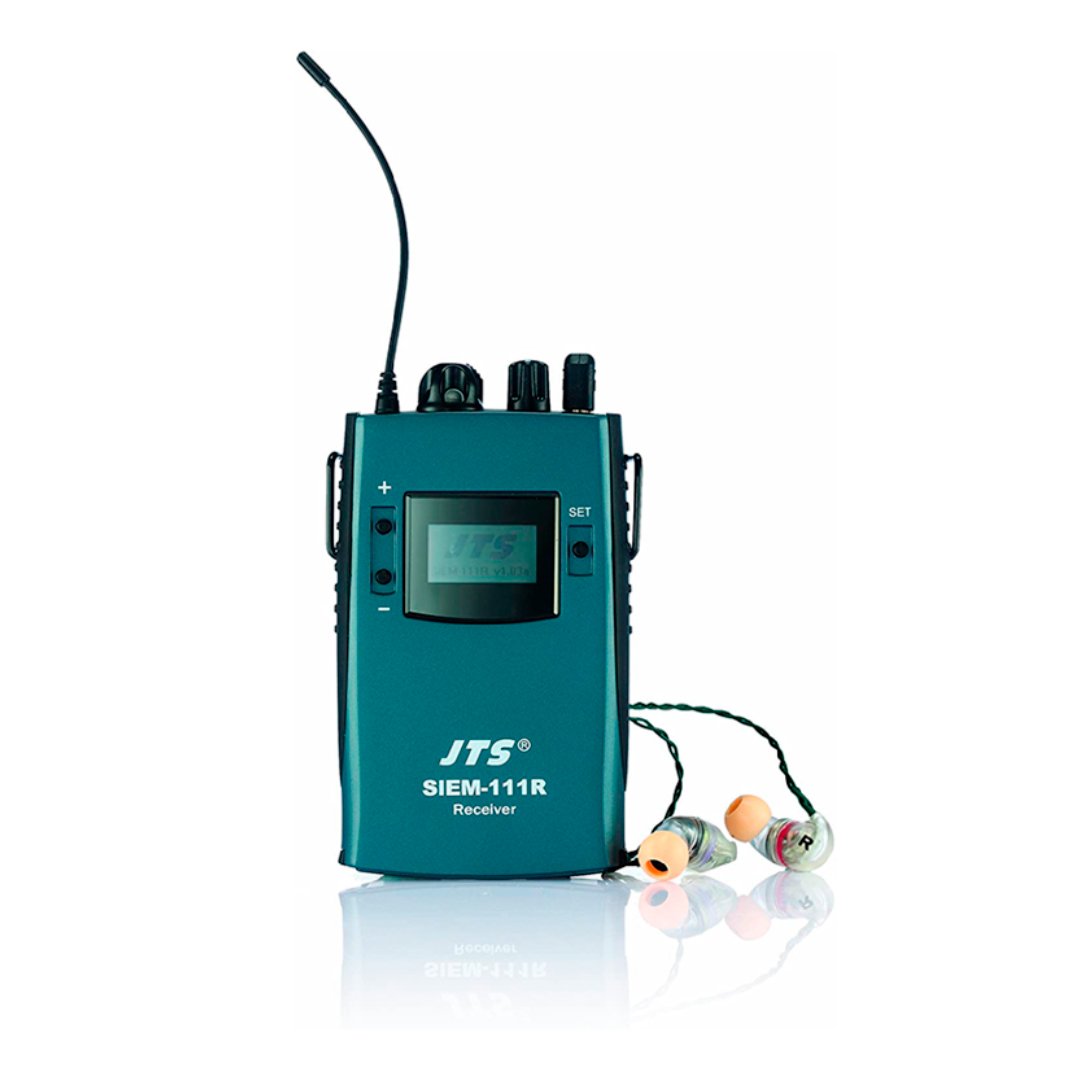 1 SIEM-111R RECEPTOR INALAMBRICO UHF "JTS" - Imagen 1