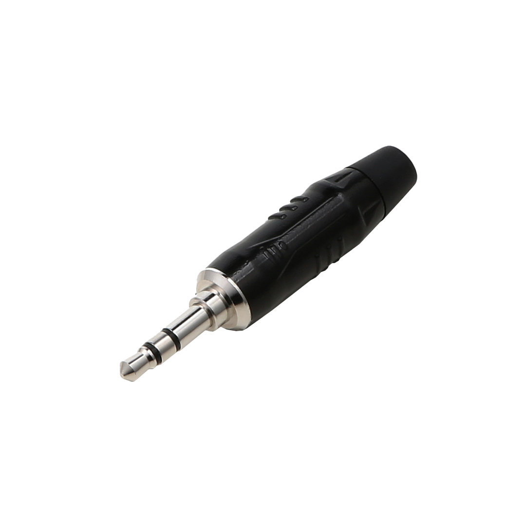 CJ3M015BB web CJ3M015BB CONECTOR PLUG STEREO 3.5MM NEGRO "SOUNDKING" - Imagen 1