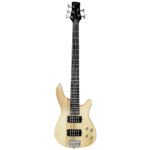 VZ-HB-5S/NT BAJO ELECTRICO COLOR NATURAL D/5 CUERDAS C/FUNDA "VOZZEX"