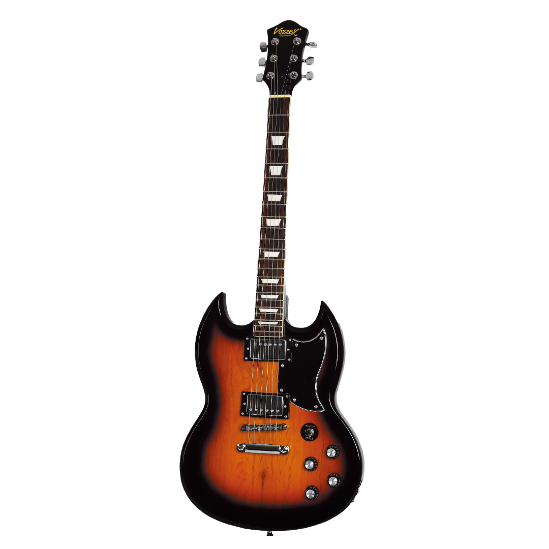 VZ-SG01SB WEB VZ-SG01/SB SG GUITARRA ELECTRICA, COLOR: SUNBURST 39" "VOZZEX" - Imagen 1