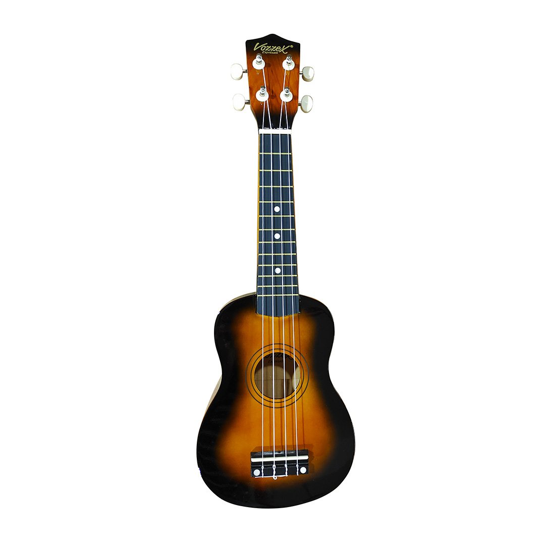 VZ-XU21-11YST WEB VZ-XU21-11YST UKELELE COLOR SUNBURST C/FUNDA 21 SOPRANO " "VOZZEX" - Imagen 1