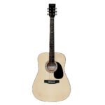 VZ-ST41/NT GUITARRA ACUSTICA 41" NATURAL C/GOLPEADOR NEGRO "VOZZEX"