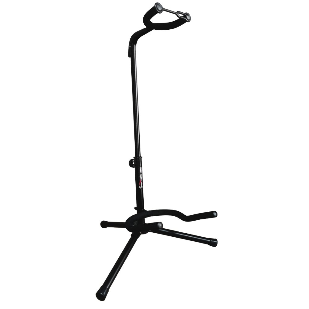 esg017 web ESG017 PEDESTAL SIMPLE P/GUITARRA 650-780MM «SOUNDKING» - Imagen 1