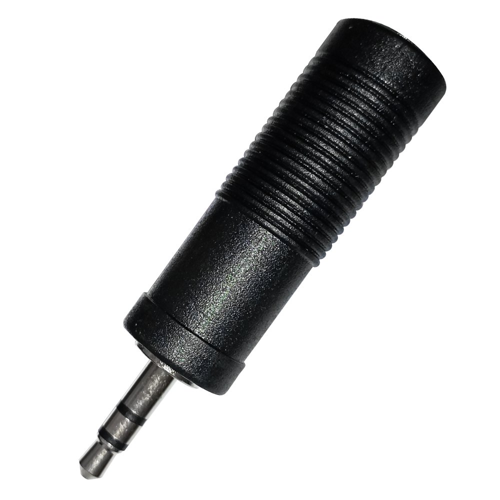 cc321 web CC321 ADAPTADOR JACK STEREO DE 6.3MM A PLUG STEREO DE 3.5MM «SOUNDKING» - Imagen 1