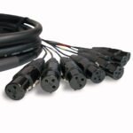 CHLP430LU4 CABLE DE AUDIO MEDUSA 8 JACK XLR A 8 PLUG XLR DE 4M «PROEL» - Imagen 2