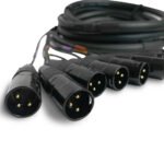 CHLP430LU4 CABLE DE AUDIO MEDUSA 8 JACK XLR A 8 PLUG XLR DE 4M «PROEL» - Imagen 3