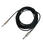 BULK100LU10 CABLE PLUG MONO 6.3MM A PLUG MONO 6.3MM CON RESORTE DE 10M «PROEL»